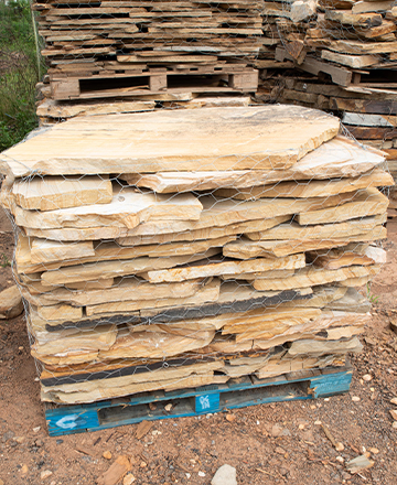 Yellow Flagstone Pallet 