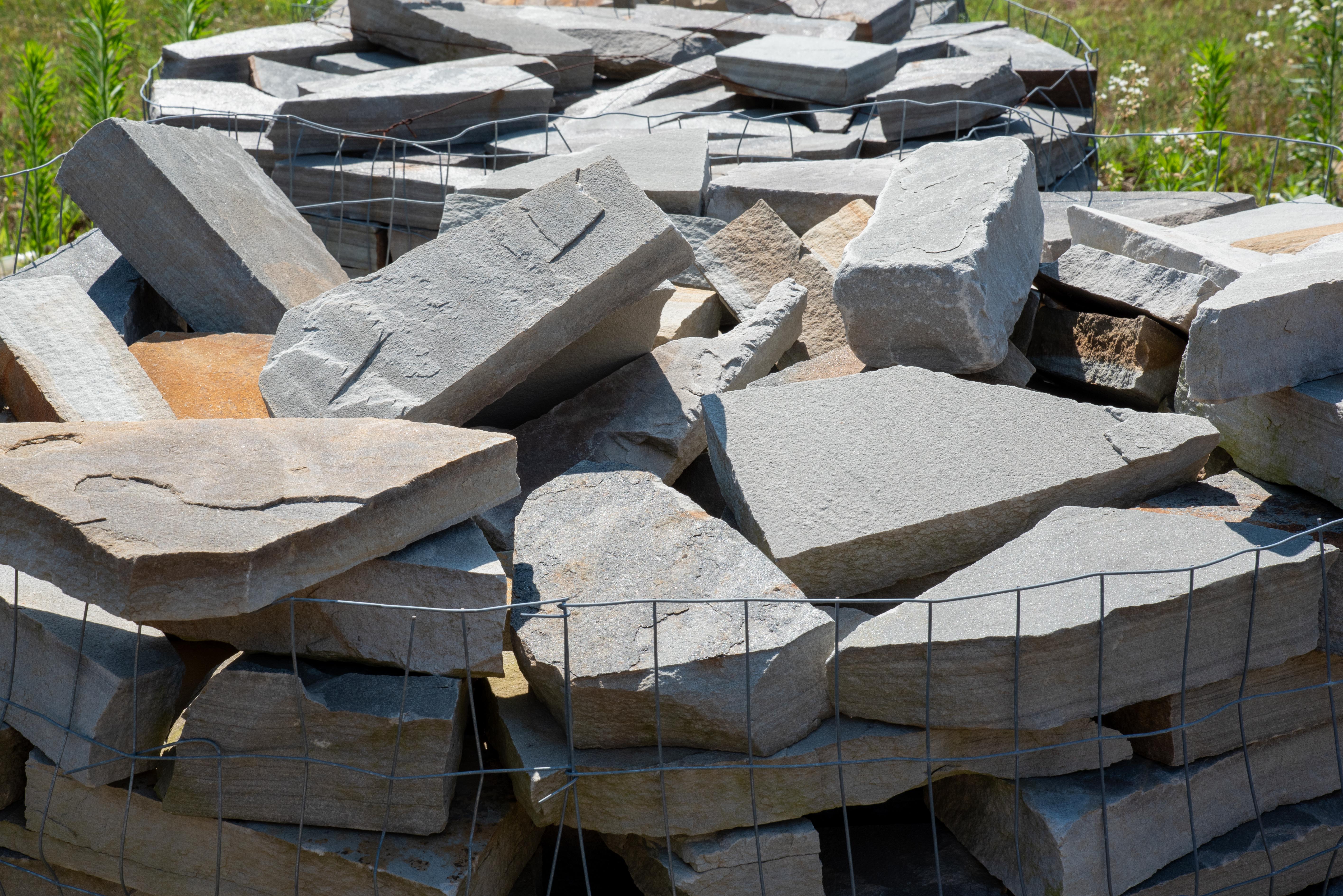Gray Broken Stone
