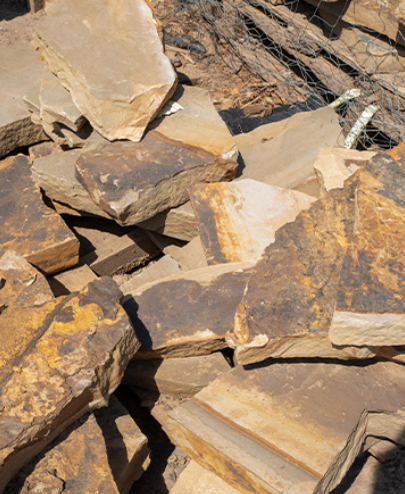 Yellow Flagstone - Out of Pallet