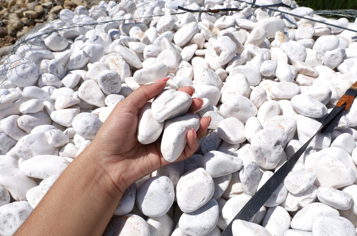 Cristal White Egg Rock - Pallet