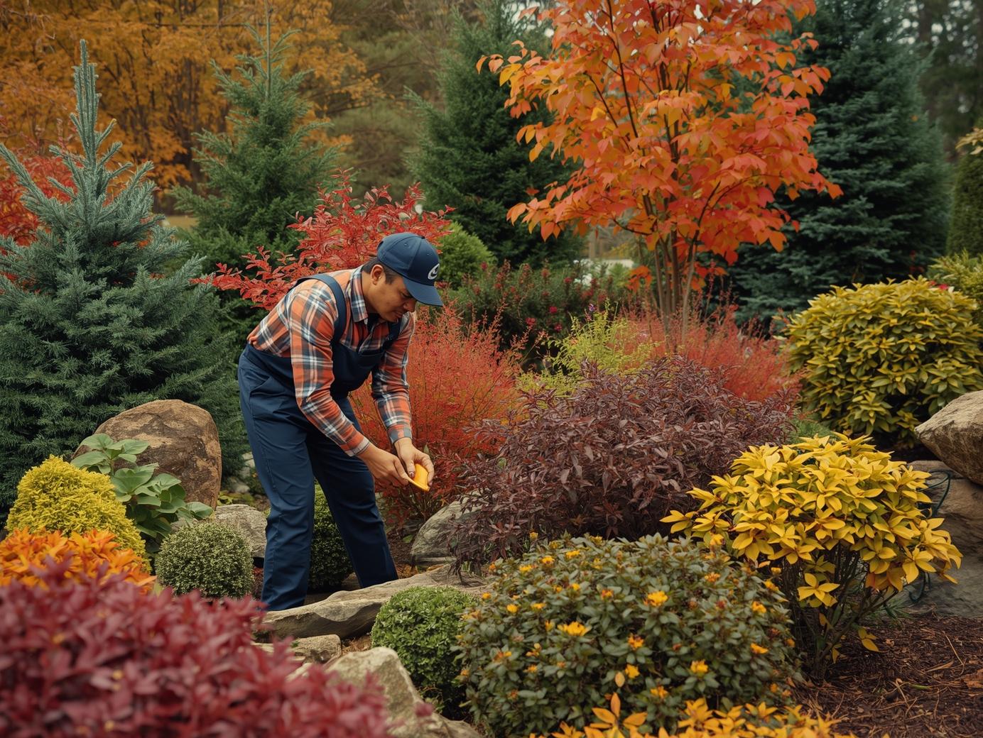 Creating a Fall Landscape Full of Color: