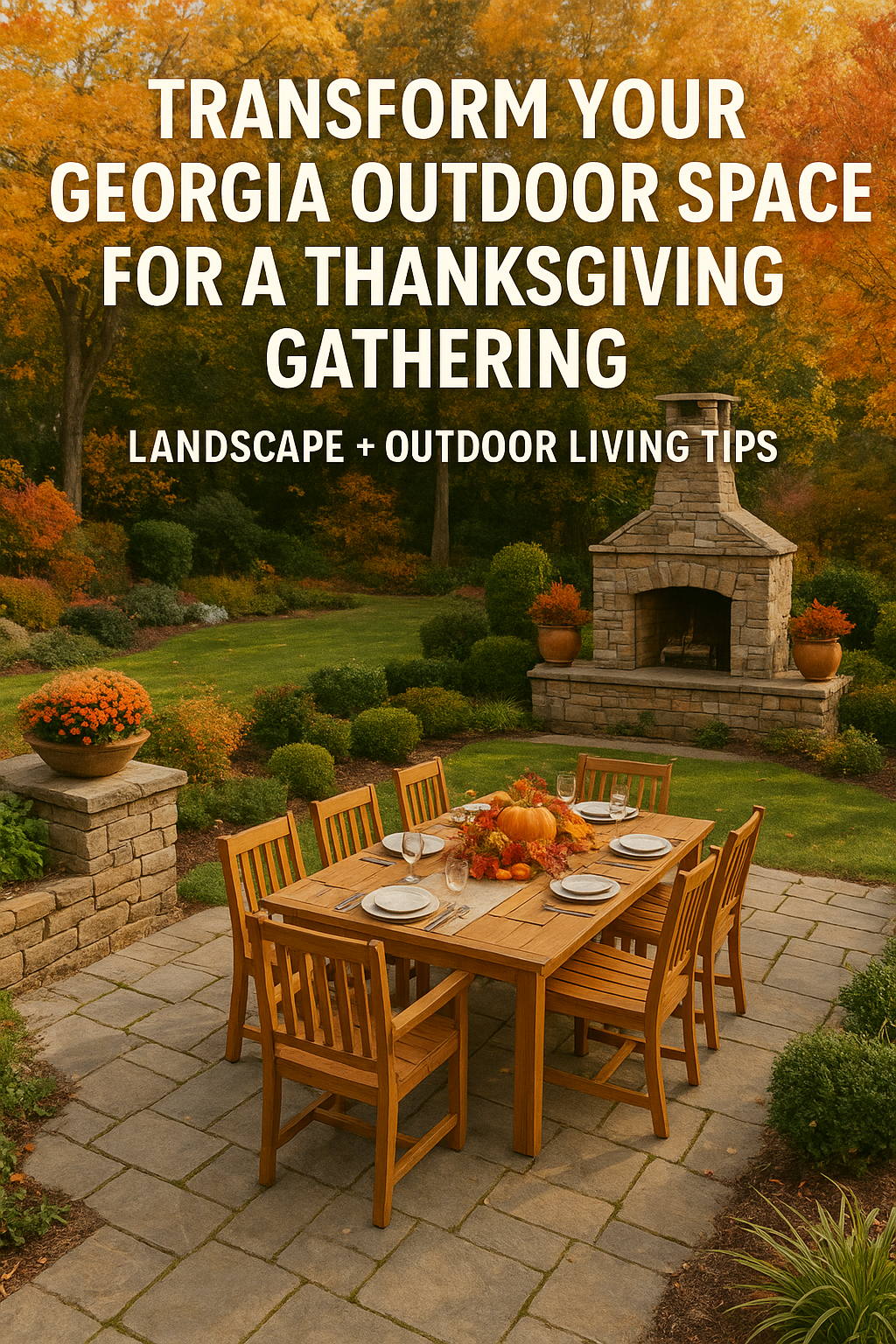 Transform Your Georgia Outdoor Space for a Thanksgiving Gathering: