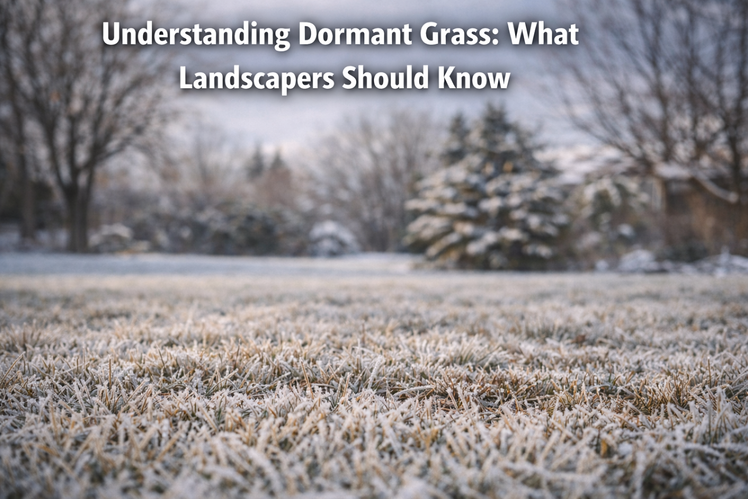 Understanding Dormant Grass: